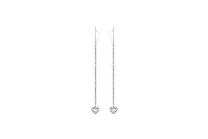 Heliophilia Silver EKR2006 Pendientes de Plata de Ley 925 con Circonitas Heliophilia Silver EKR2006 Pendientes de Plata de Ley 925 con Circonitas
